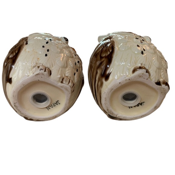 Vintage Owl Salt & Pepper Shakers, Made in Japan - Picture 3 of 4